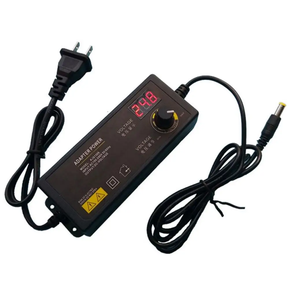 Адаптер постоянного тока 3 24 В регулируемый переменный ток 100 240 в универсальный