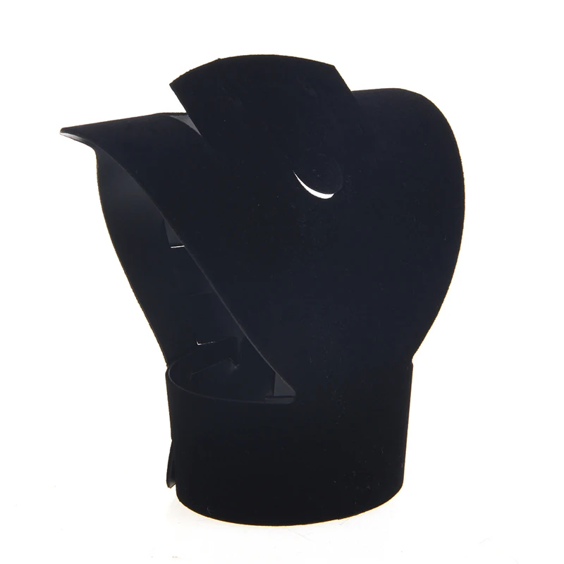 Брендовое Новое складное бархатное ювелирное ожерелье бюст серьги держатель для