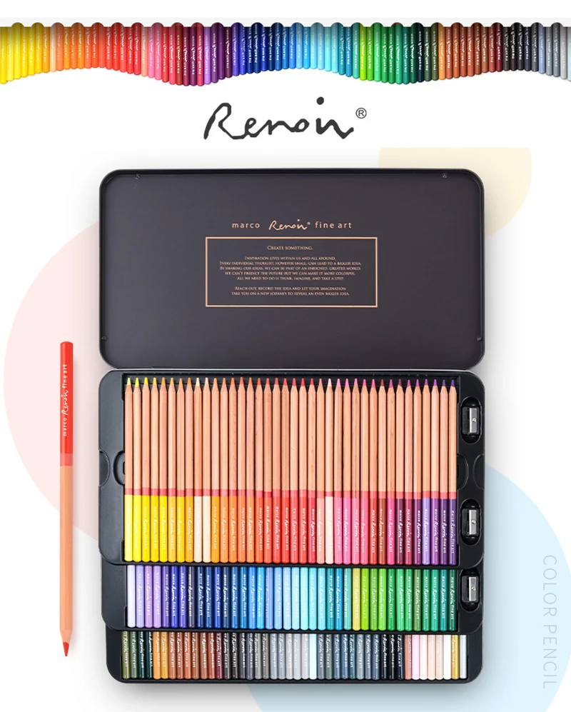 Water Soluble Colored Pencils For Sketch Painting Student Art Supplies