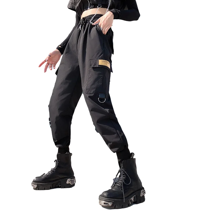 

Универсальный женский комбинезон на щиколотке на весну, тонкие свободные спортивные брюки-карго в Корейском стиле для досуга, поездок, проб...