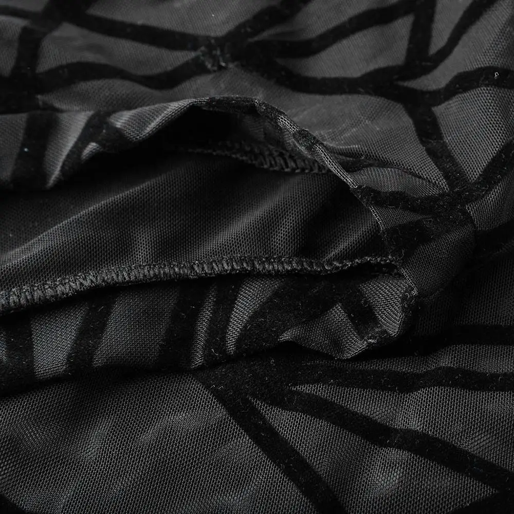 Новый модный сексуальный женский топ с круглым вырезом и длинным рукавом