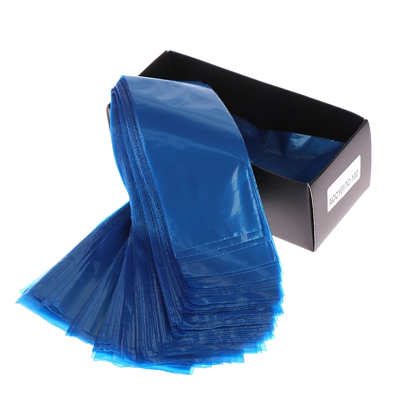 

100 шт. одноразовые тату клип шнур рукава чехлы Сумки питания для татуировки