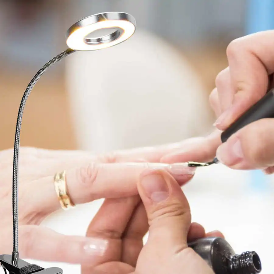 Светодиодный настольный светильник зарядка через USB Настольная лампа с