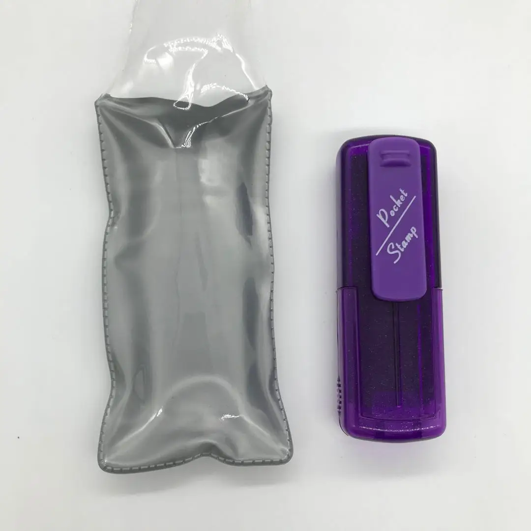 Персонализированный пользовательский флэш-резиновый карман имя или штамп для