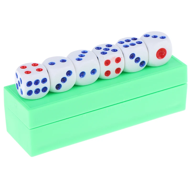 

Prediction Dices (Normal Dice And Instruction) Magic Tricks Six Die Flash Change