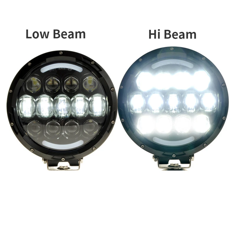 Светодиодный рабочий светильник 105 Вт 7 дюймов светодиодный дальнего/ближнего