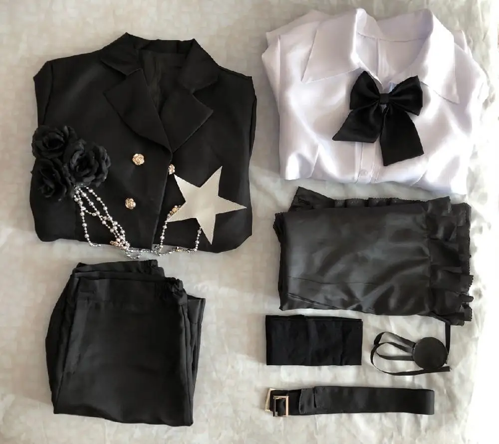 Japan Anime Black Butler Ciel Phantomhive Suit Outfit Cosplay Costume | Тематическая одежда и униформа