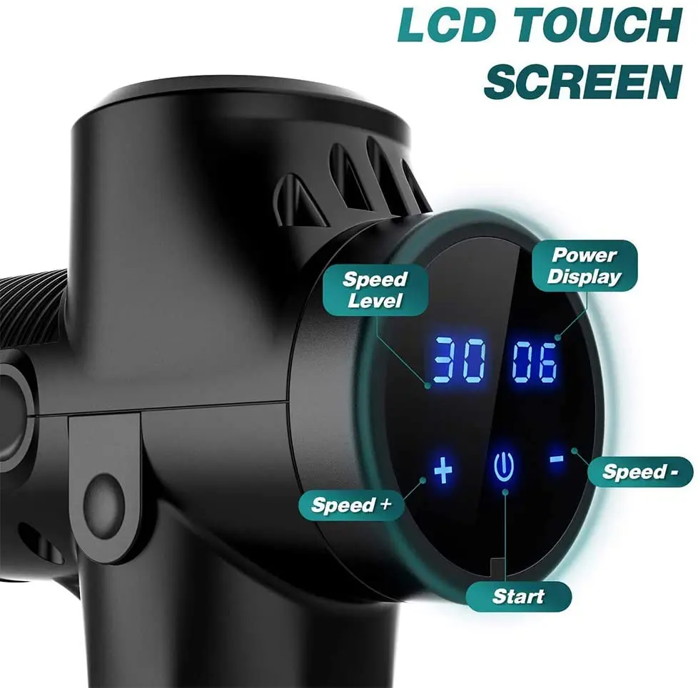 Мышечный массажный пистолет спортивный терапевтический массажер расслабляющий