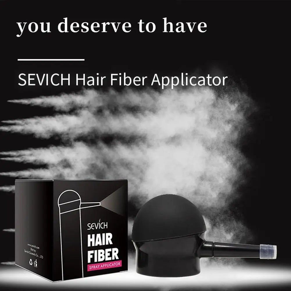 

5in1 Hair Fiber Set Natural Thickening Hair Dense Fiber Sprinkler Set 100ml Stereotyped Spray,100g Filling Powder Bag ,nozzle
