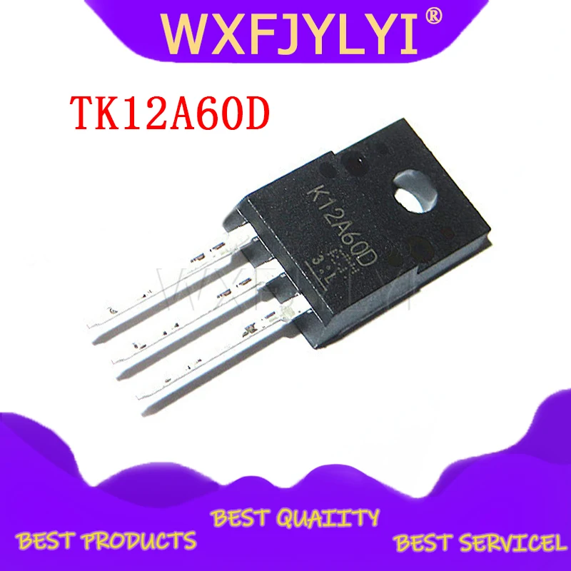 10 шт./лот TK12A60D K12A60D tk12a60U K12A60U TO-220F новый оригинальный | Электронные компоненты и