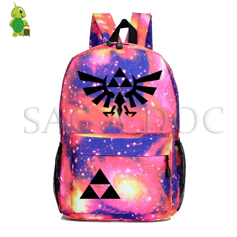 Легенда о Зельде игровой рюкзак для Galaxy Link Majora's Mask школьные сумки для подростков девочек мальчиков путешествия рюкзак Детский рюкзак для книг