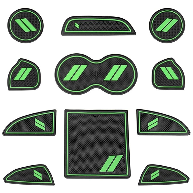 

Противопылевые коврики, подставка для центральной консоли, подставка для чашки, внутренняя карманная подставка для двери для Dodge Challenger ...