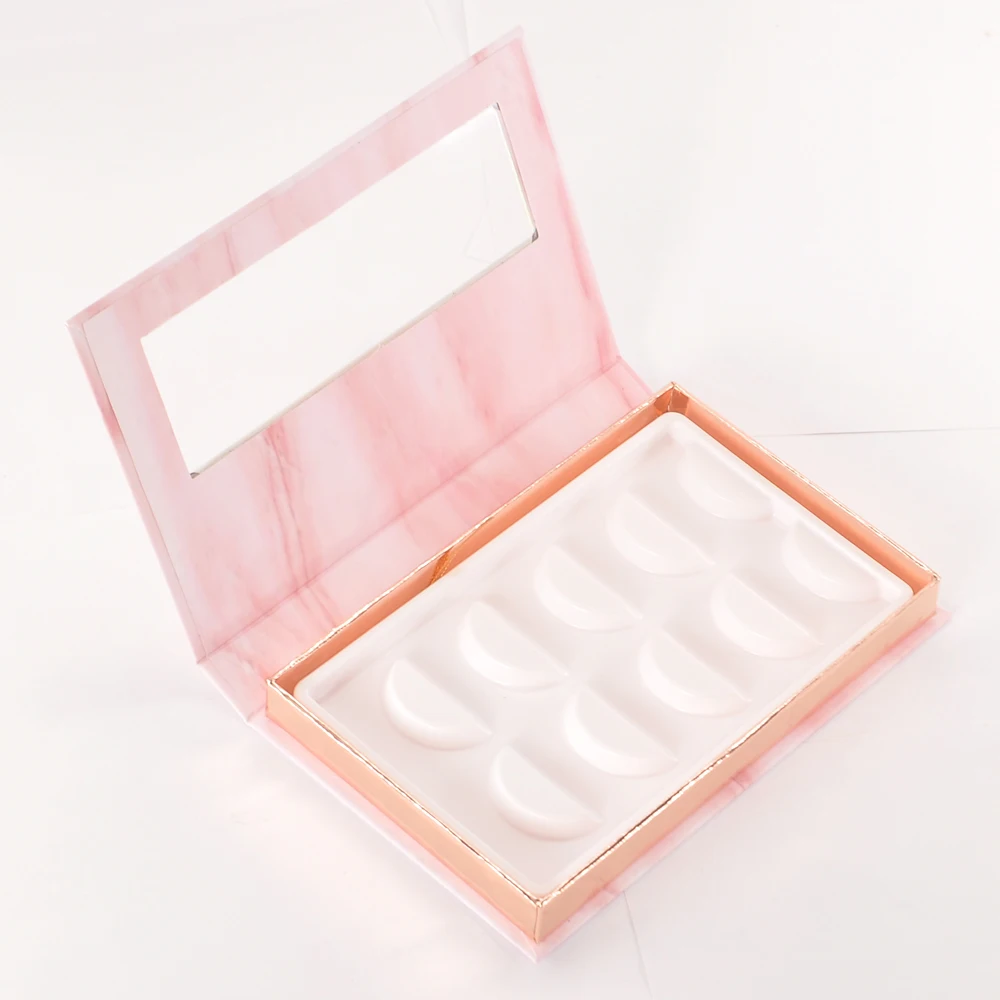 

Wholesale Eyelashes Box Package 5pairs of 3d Mink Lashes Boxes Custom logo Faux Cils Fake Strip With Tray Makeup Cases Vendors