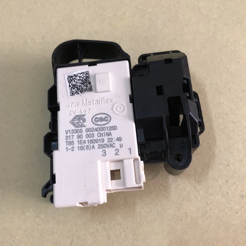 

For Haier Roller Washing Machine ZV-447 Door Lock Time Delay Switch 0024000128A/0024000128D Parts Replacement Accessories