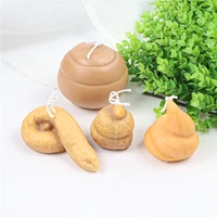 creative 3d poop candle silicone mold diy baking mousse funny poop chocolate cake desktop ornaments mold childrens puzzle mold