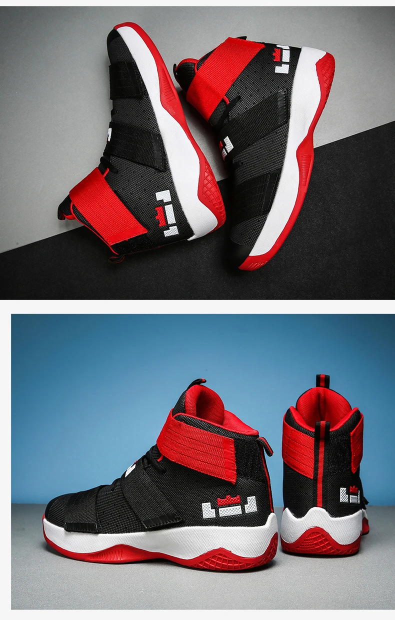 Мужские баскетбольные кроссовки Lebron Soldier 10 с высоким верхом, мужские баскетбольные кроссовки Jordan, мужские кроссовки, спортивная обувь