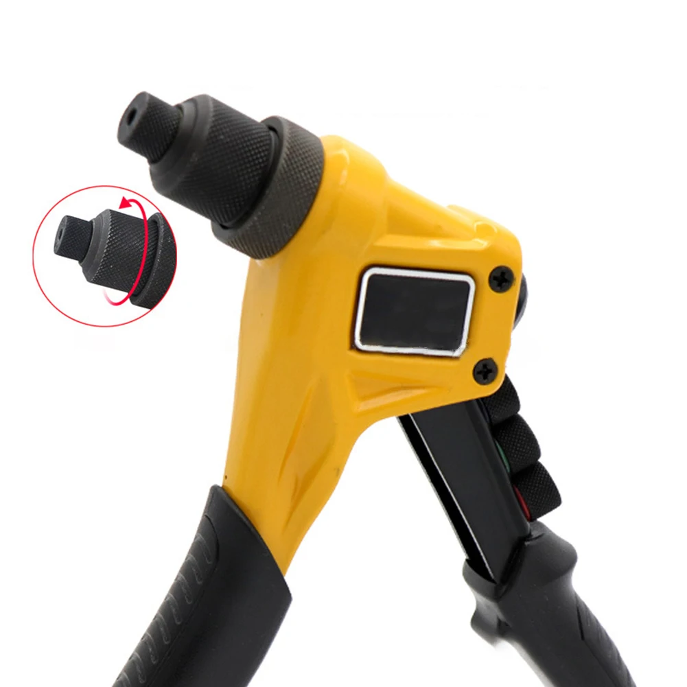 

Hand Riveter Heavy Duty Hand Rivet Tool 4 Nozzle Sizes Rivet Hand Tool 1*Rivet Tool 4*rivet Head HRC 58-62