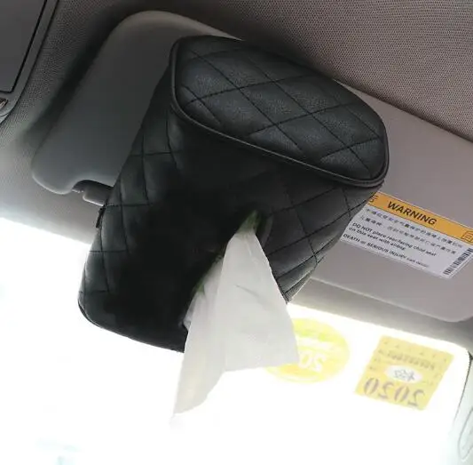 Универсальный солнцезащитный козырек кожаный чехол для автомобильного сиденья