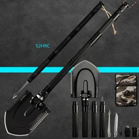 97cm multi function engineering shovel outdoor garden fishing tools wilderness survival equipment snow shovel with a free bag