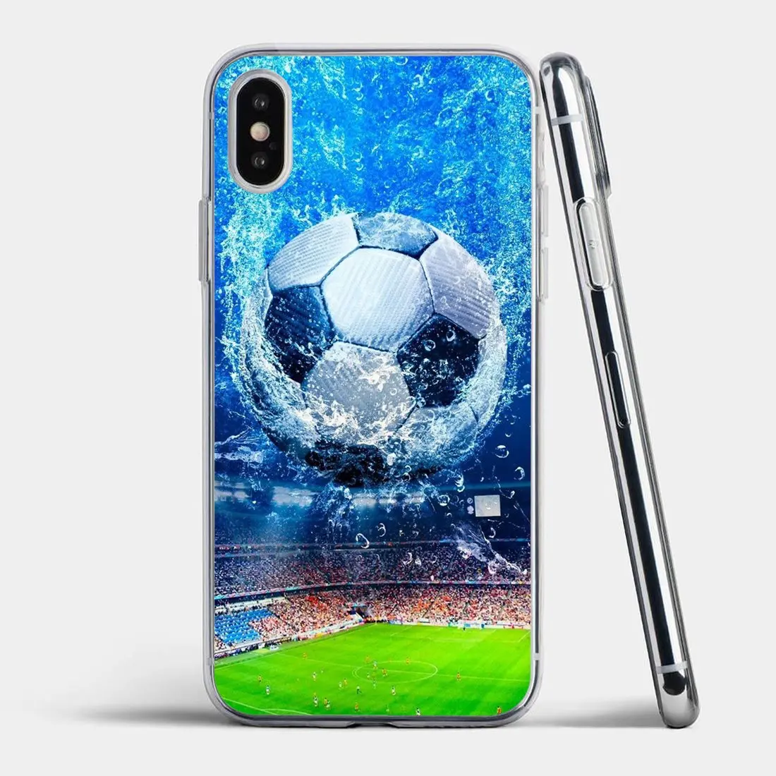 Силиконовый чехол самый популярный спортивный футбольный для Nokia 7 Plus 2 3 5 8 9 1 6 2017