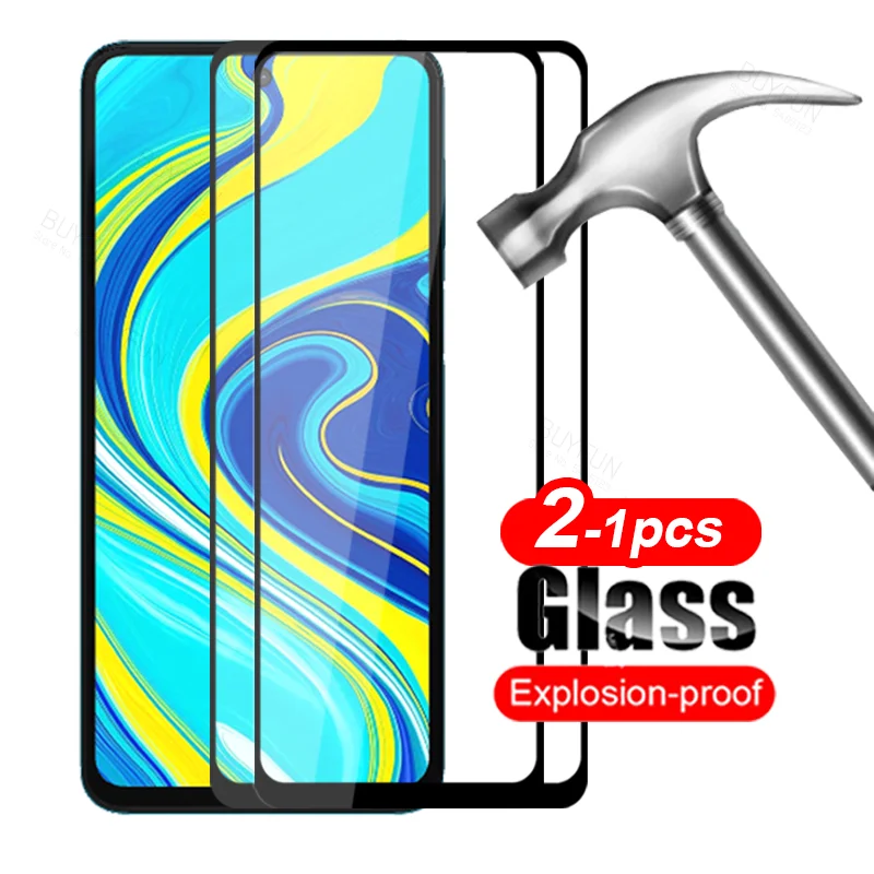 1-2 шт. закаленное стекло для Xiaomi Redmi Note 9S Защитная пленка Xiami Xaomi redme Readmi 9s 9A 9C 9 Pro Glas |