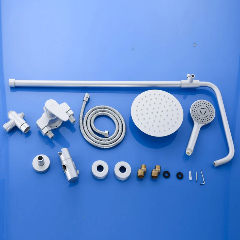 Новый стиль Космический алюминиевый смеситель для ванной комнаты ванны душ с