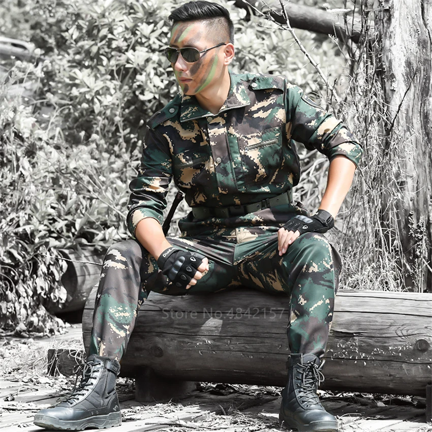 Армейская камуфляжная Военная Униформа США тактическая одежда специального