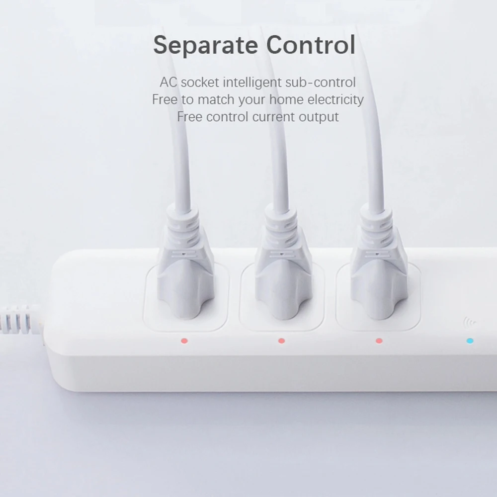 WiFi Smart Power Strip 3 Way электрическая розетка США удлинительные розетки двойной USB