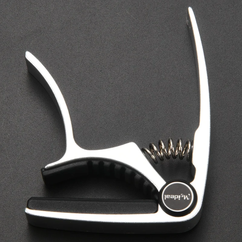

Meideal Aluminum Alloy Ukulele Capo Designed for 4 Strings Ukulele Exquisite Spring One Hand Use Safe for Instrument MC20U