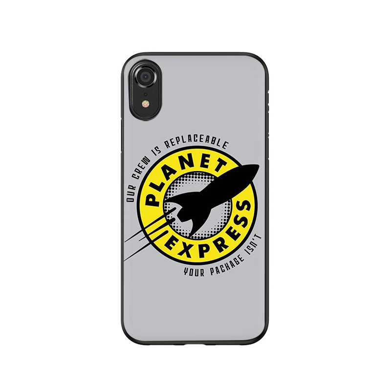 B7 EWAU Futurama принт «Planet Express» силиконовый чехол для телефона iPhone 5 5S SE 6 6s 7 8 Plus X XR XS 11 Pro Max - Цвет: B7