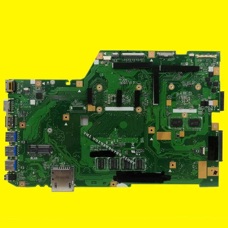 X751LD материнская плата для ноутбука GT820M For Asus X751L K751L K751LD R752L X751LN X751LJ 4GB i3 i5