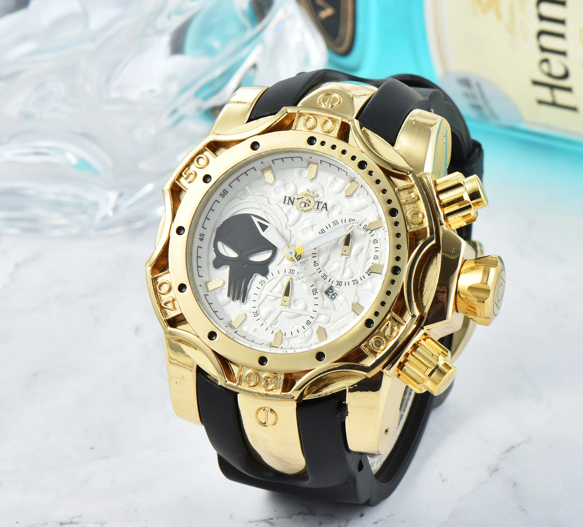 

INVIOTA Men's watches, big wrist watches