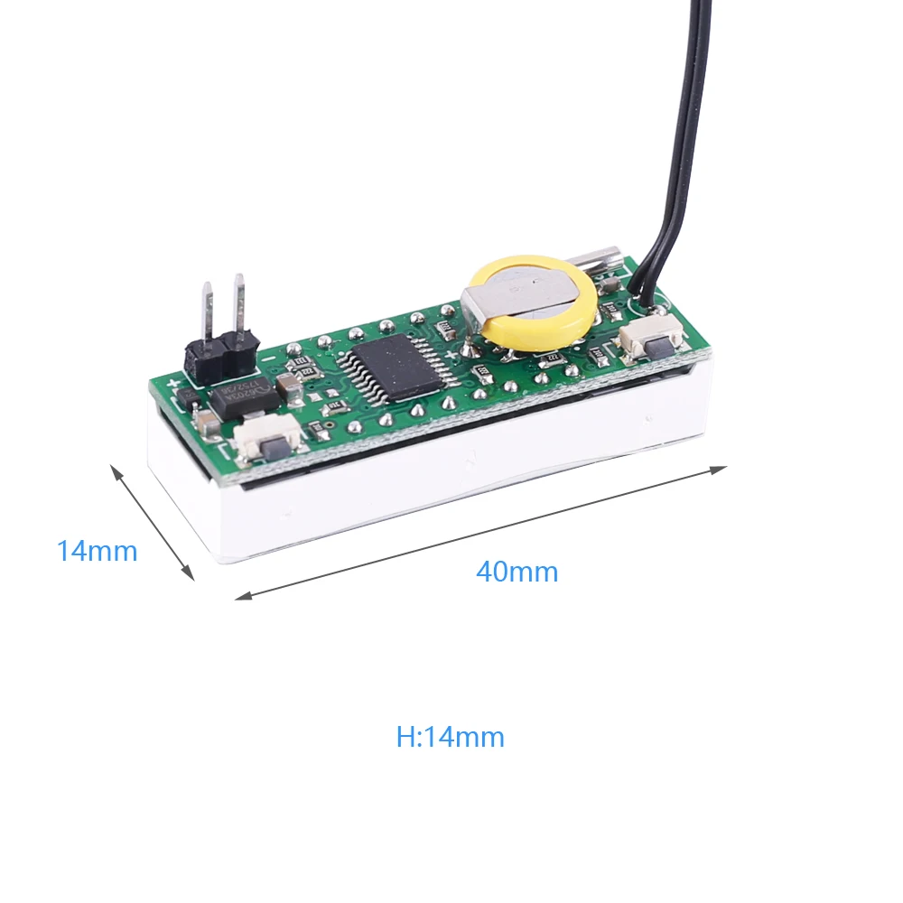 Электронные часы RTC DS1302 модуль дисплея 3 в 1 отображение температуры и напряжения