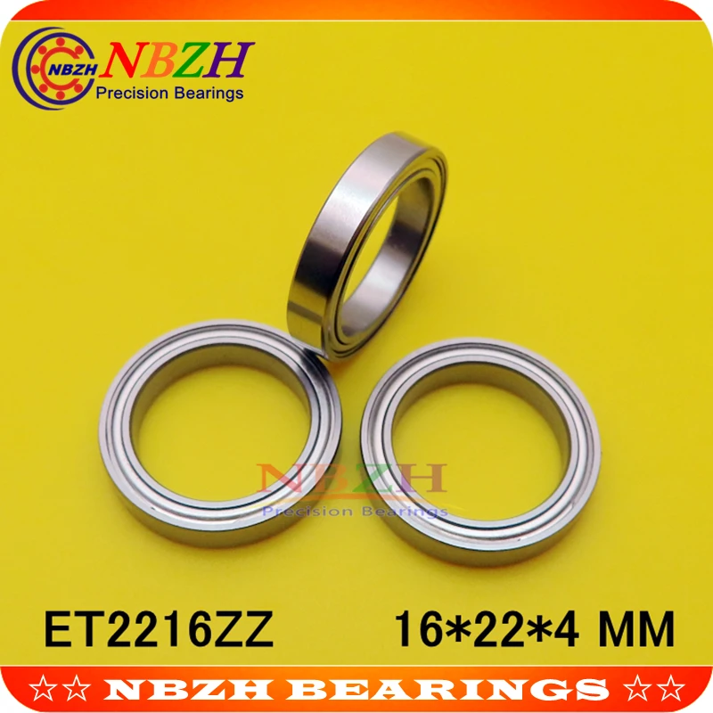 Ультратонкий настенный подшипник SET2216 ET2216 ZZ DDA2216ZZ MR1622ZZ 16*22*4 мм|bearing bearing|bearing 10pcsbearing