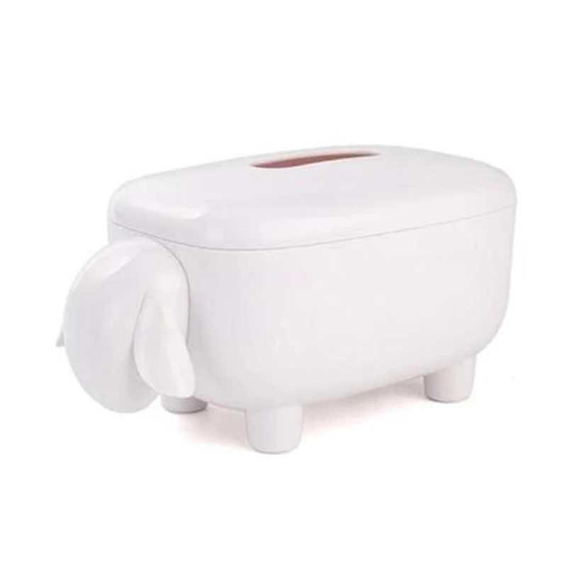 

2 Color Simple Cute Sheep Tissue Box With Paper Towel Box For Home Napkin Box For Home Kitchen Boxes Organizer Accessories