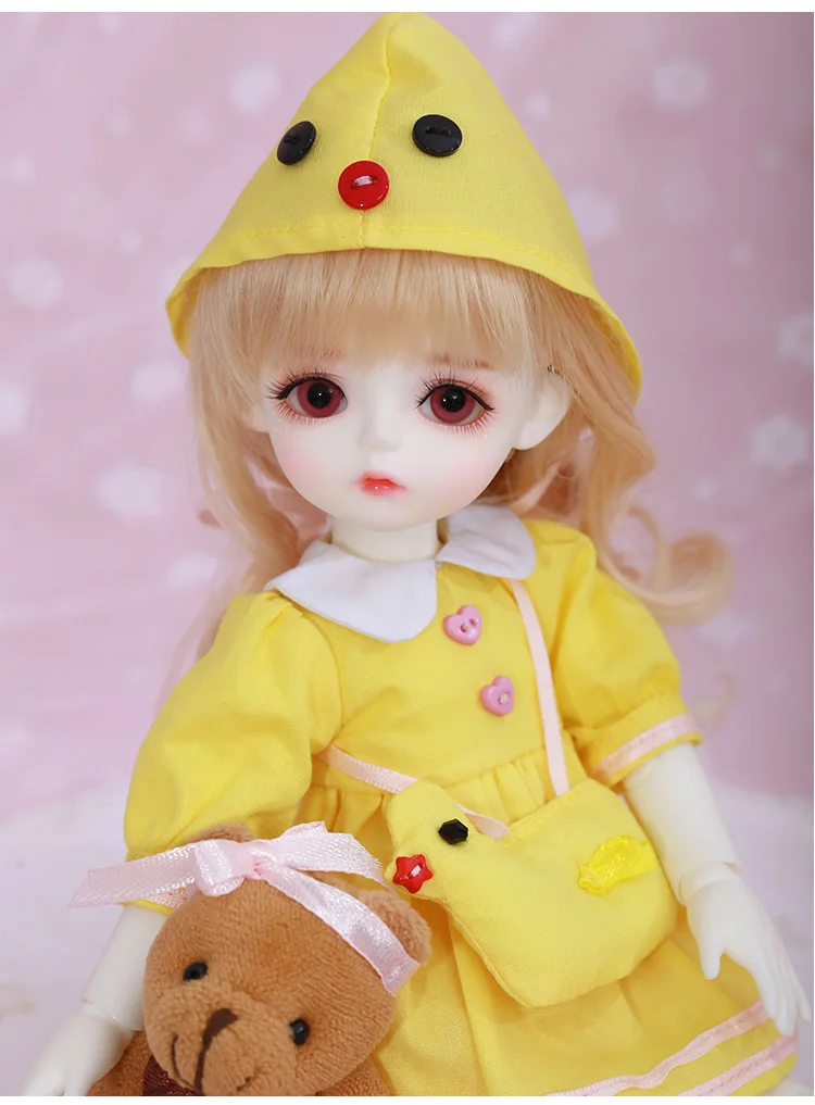 LinaChouchou хлопок конфеты крем bjd sd кукла для девочек День рождения Рождество Лучшие подарки