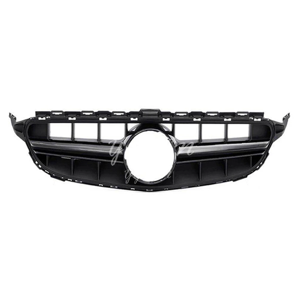 Передняя решетка для Mercedes C Class W205 AMG C180 C200 C250 C300 2016 2017 2018 без эмблемы | Автомобили и