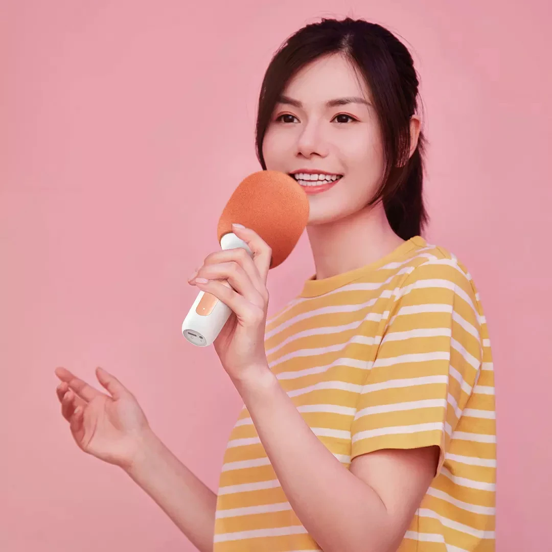 Портативный портативный микрофон Xiaomi Youpin с поддержкой Bluetooth беспроводной для
