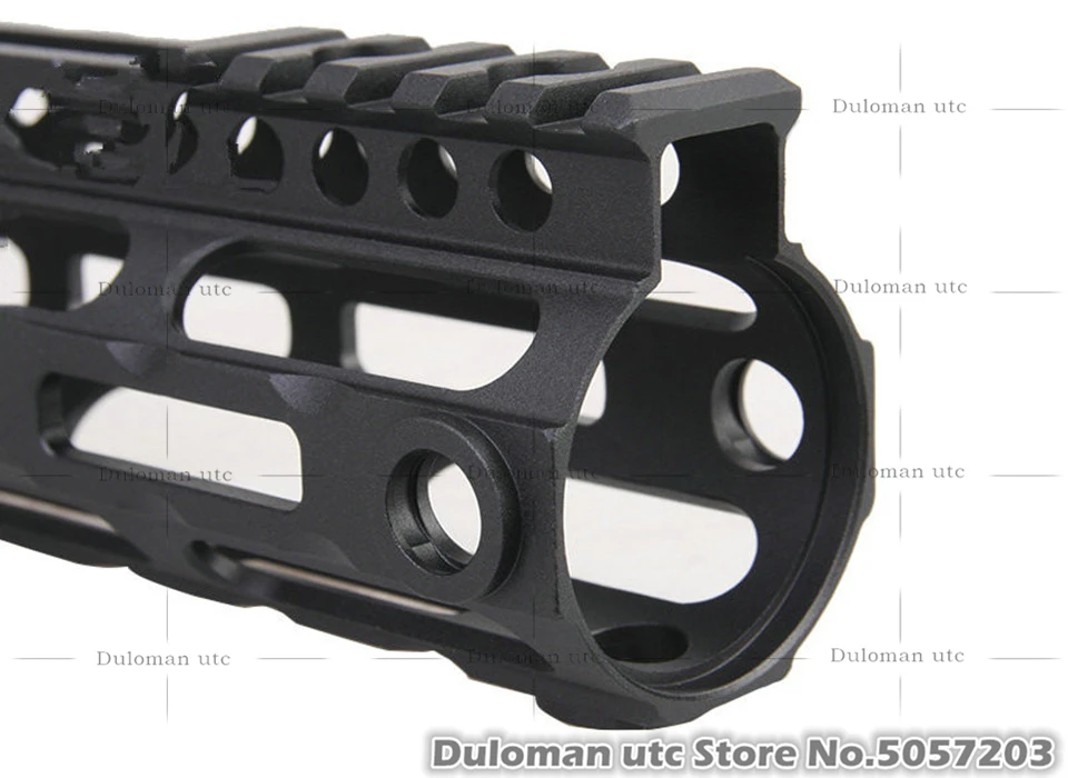 Duloman utc MI M-LOK ультра легкий свободный поплавок Handguard Тактический CNC 12,5 дюймов поручень для страйкбола AEG/GBB винтовки