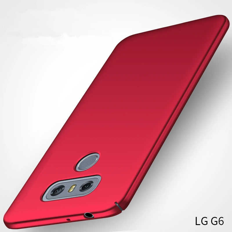 SHYPHIXV Cas для LG G6 ультратонкий полное покрытие резиновый матовый мягкий Пластик