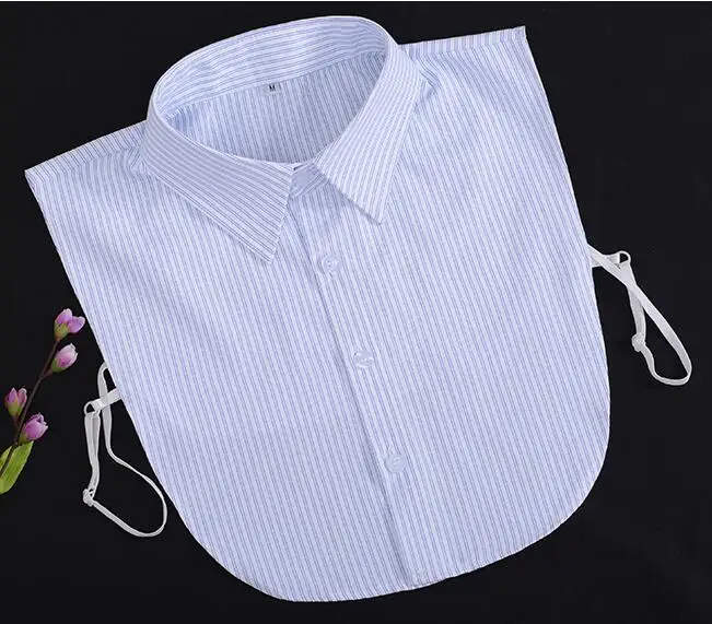 SIZE M Мужская рубашка с фальшивым воротником,, в полоску, съемный, мужской, s, фальшивый воротник, хлопок, мужской, Краген, съемные воротники, Nep Kraag - Цвет: SIZE M