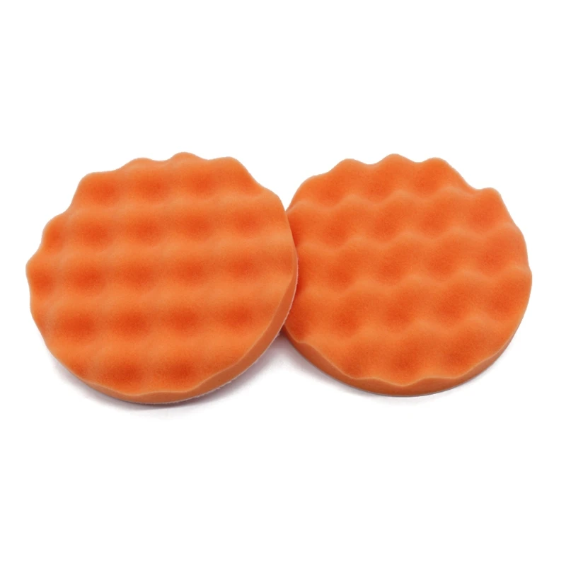 

5pcs 2"/3"/4"/5"/6"/7" Sponge Foam Polishing Pads Buffing Pads for Car Beauty Waxing Polishing Pad