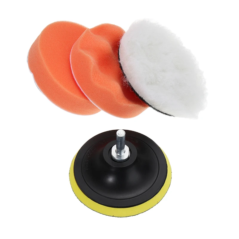 Набор насадок для полировки всего автомобиля 4 шт. высокопроизводительные