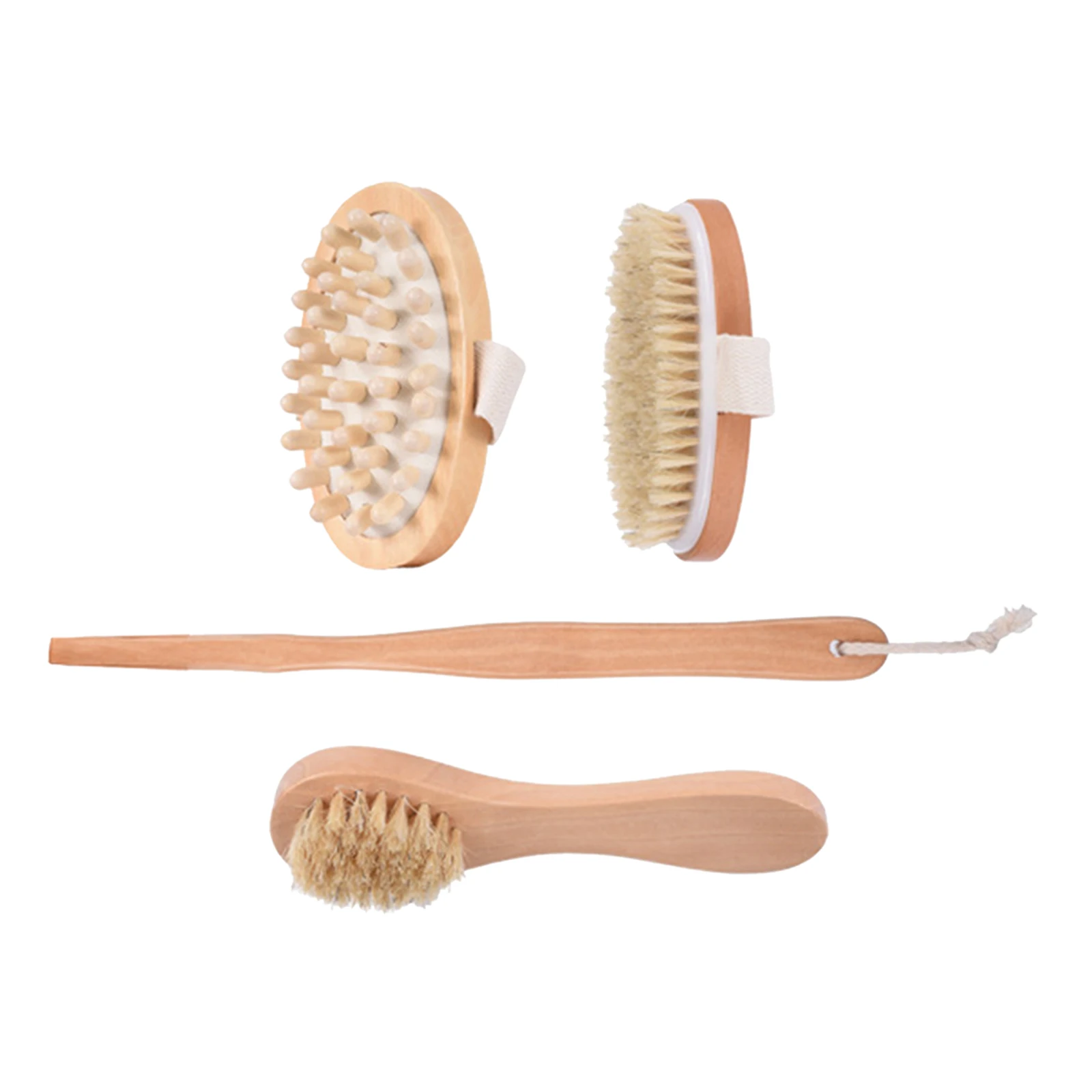 

Body Massage Brush Dry Bath Back Brush Facial Brush for Women Men