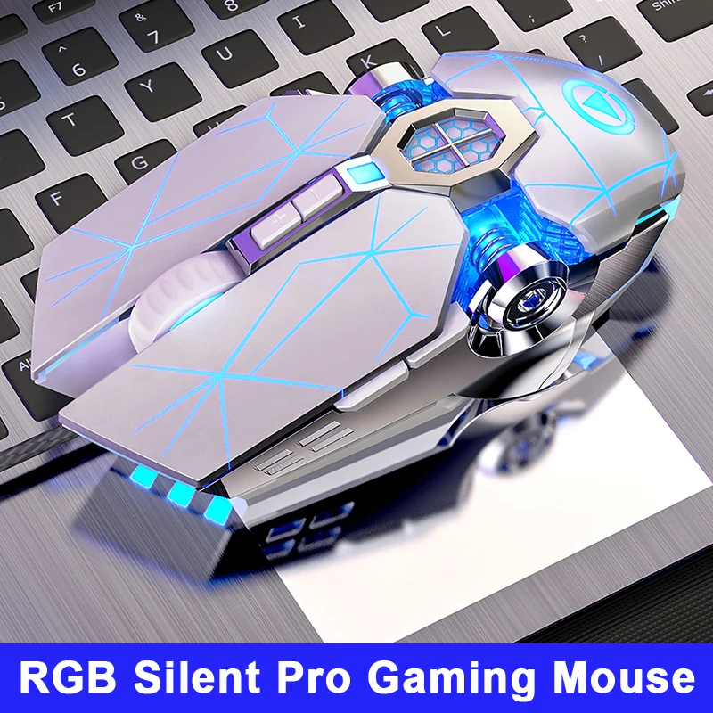 

RBG Light Gaming Mouse 7 Button DPI Adjustable Computer Optical LED Game Mice USB Wired Games Cable Mouse For PC Laptop Gamer