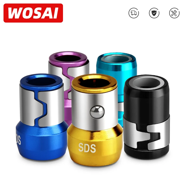 

Магнитное кольцо WOSAI для электрической отвертки, из сплава, с антикоррозийным покрытием, магнитное кольцо