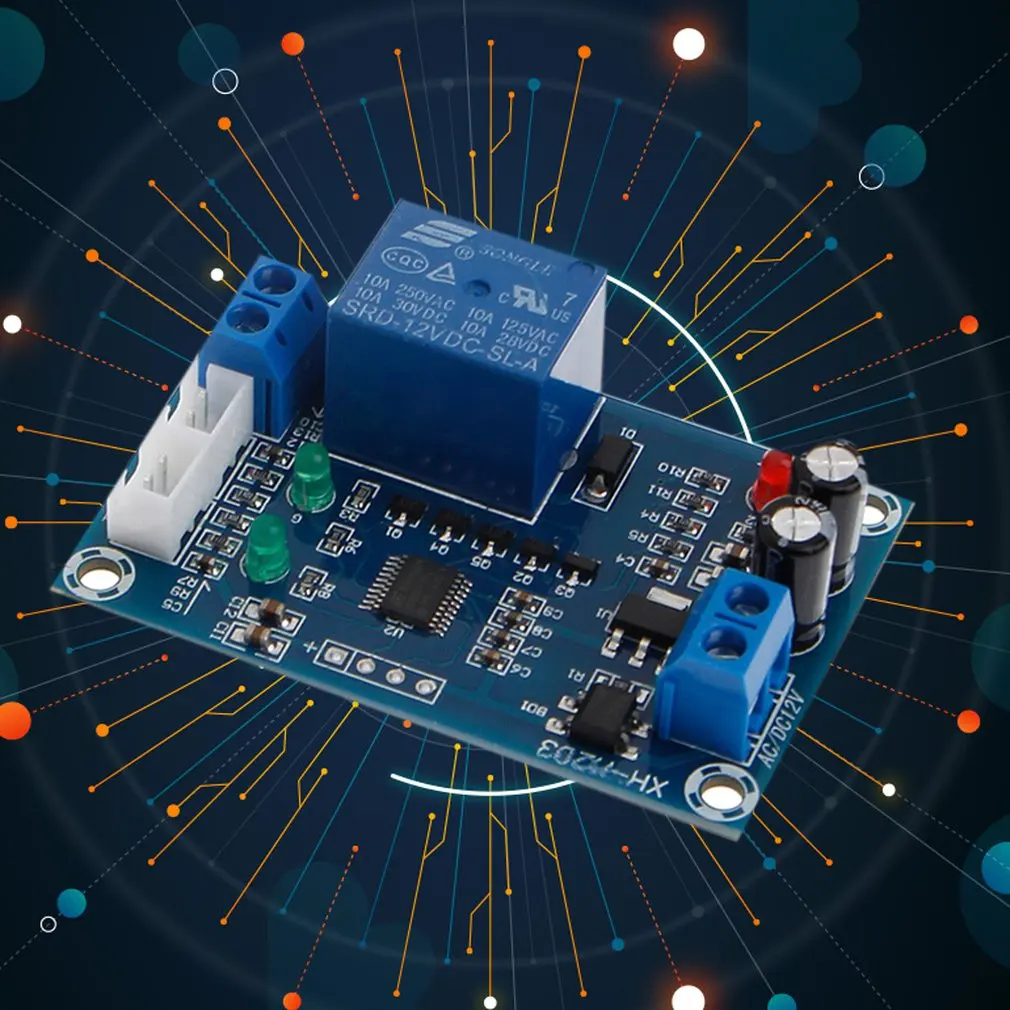 Автоматический насос с контроллером уровня воды для реле 12 В