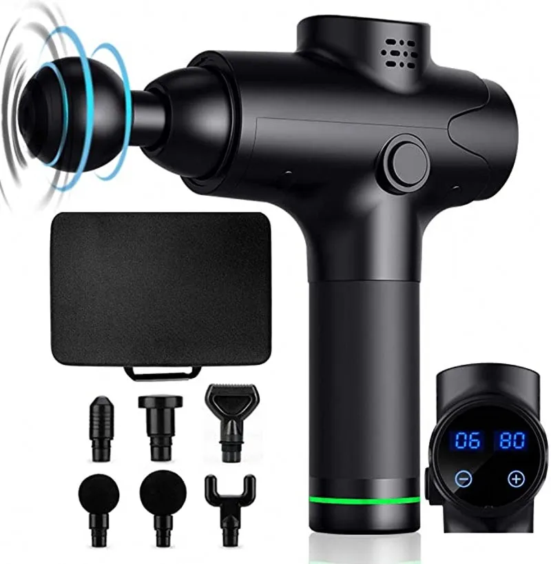 Мышечный массажный пистолет спортивный Терапевтический массажер для