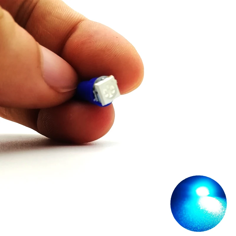 Рисунок 3 - голубые светодиодные лампы для