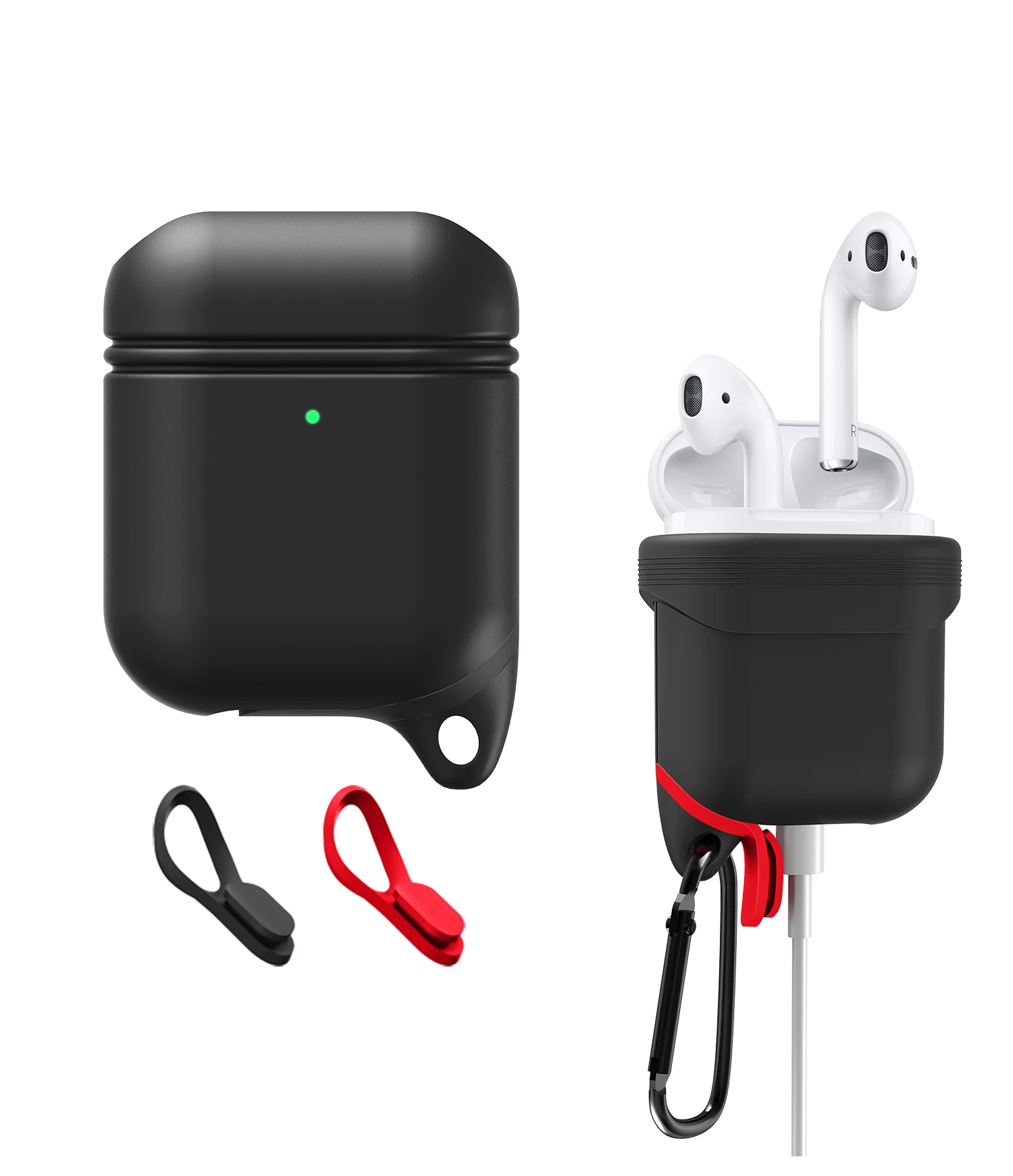 Мягкий силиконовый чехол для наушников для Apple Airpods водонепроницаемый защитный чехол для наушников чехол s сумка для хранения чехол для наушников s